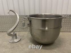 Hobart D300 Quart Mixing Bowl With Dough Hook Stainless Steel D30
