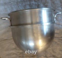 Hobart DS-30 30 Qt Handled Mixing Bowl Stainless Steel SS