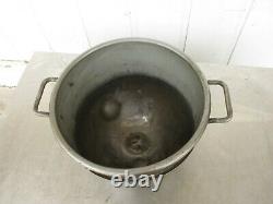 Hobart Stainless Steel Mixer Bowl DS30 #4156