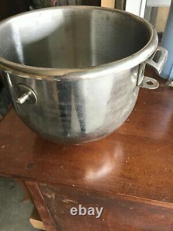 Hobart Stainless Steel Mixing Bowl, Authentic