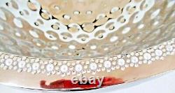 IL Mulino Jeweled / Hammered / 12-qt Stainless Bowl Beer Ice / Punch Bowl