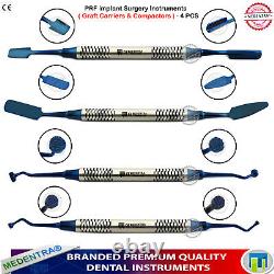 Implant Surgery PRF Membrane Kit RGF Graft Carriers Compactors Tweezer Scissors