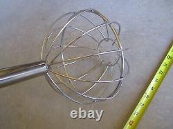 JUMBO ROUND WISK 4' Commercial Kitchen Mixing Bowl Hand Mixer Wisk