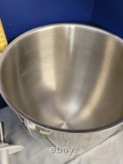 KITCHEN AID Stainless Steel Bowl with Handles & 3 Attachments mixers see pictures