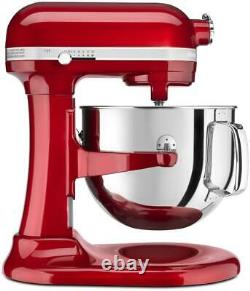 Kitchen Aid KSM7586PCA Pro Line 7 Quart Bowl-Lift Stand Mixer in Candy Apple Red