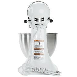 KitchenAid 4.5Qt Classic Standmixer White Countertop