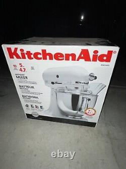 KitchenAid 5 Quart Artisan Stand Mixer KSM150PSWH White