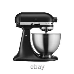 KitchenAid 5K45SSBBM 4.3L Classic Stand Mixer Matte Black