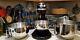Kitchenaid 7 Quart Pro Line Countertop Stand Mixer, Bundle, 3 Bowl & Attachments