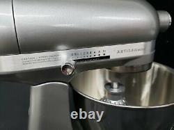 KitchenAid Artisan 3.5-Quart Mixer RKSM33XXCU Contour Silver Refurbished