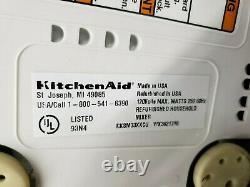 KitchenAid Artisan 3.5-Quart Mixer RKSM33XXCU Contour Silver Refurbished