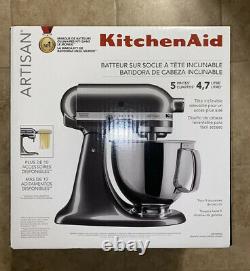 KitchenAid Artisan 5 qt. 4.7Lt. Stand Mixer (Liquid Graphite) -Brand New, Sealed