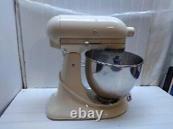 KitchenAid Artisan Series Stand Mixer & Stainless Steel 4.5 Qt Mixing Bowl