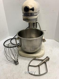 KitchenAid Hobart Lift Stand Mixer Model K5-A USA Bowl with Attachments