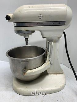 KitchenAid Hobart Lift Stand Mixer Model K5-A USA Bowl with Attachments