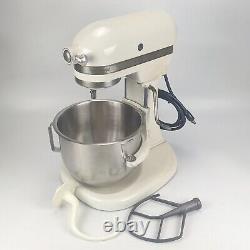 KitchenAid K5-A Lift Stand 10-Speed Mixer with Bowl & Attachments vintage usa