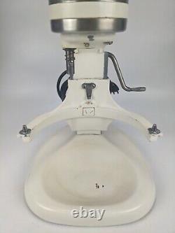 KitchenAid K5-A Lift Stand 10-Speed Mixer with Bowl & Attachments vintage usa