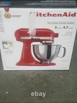 KitchenAid KSM150PSER Artisan Series 5-Qt. Stand Mixer with Pouring Shield