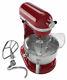 Kitchenaid Pro 600 Rksm6573er Stand Mixer 10-speed Red Professional Heavy Duty