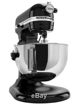 KitchenAid R-KG25H0XOB Pro HD 475-Watts All Metal 5-Quart Stand Mixer onyx Black