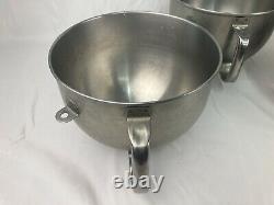 KitchenAid Stainless Steel Bowl with Handle for Stand Lift Mixer 6 Qt