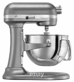 KitchenAid rKP26M1Xcs Professional 600 Stand Mixer 6 quart 10 speed Power SILVER