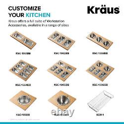 Kraus KSC-1004BB Kore Stainless Steel Prep Bowls Stainless Steel