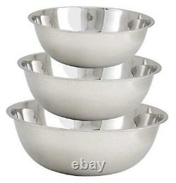Large Mixing Bowls Set Stainless Steel 13, 13 Quart, 16 Quart, and 20 Quart