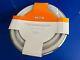 Le Creuset Stainless Steel Mixing Bowls Set Of 3 With Lids Silicone Base Nwt