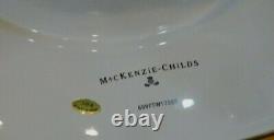 Mackenzie-child's White Flower Market Enamel Everything Bowl, New