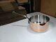 Mauviel M'150s 1.5mm Copper Saucepan With Cast Stainless Steel Handle, 3.4-qt