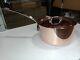 Mauviel M'150s 1.5mm Copper Saucepan Withlid & Cast Stainless Steel Handle, 3.4-qt