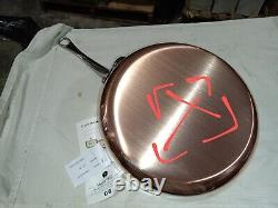 Mauviel M'150S 1.5mm Copper Sautepan With Cast Stainless Steel Handle, 3.4-Qt