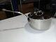 Mauviel M'cook 2.6mm Sauce Pan With Lid & Cast Stainless Steel Handles, 1.8-qt