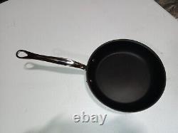 Mauviel M'Elite Hammered Frying Pan With Cast Stainless Steel Handle, 7.9-In