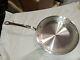 Mauviel M'elite Hammered Round Frying Pan Withcast Stainless Steel Handle, 10.2-in