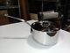 Mauviel M'urban 4 Sauce Pan With Lid & Cast Stainless Steel Handle, 3.4-qt