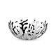 Mediterraneo Fruit Bowl In 18/10 Stainless Steel Mirror Polished Silver Esi0