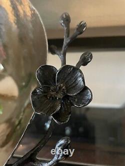 Michael Aram Black Orchid Medium Stainless Steel Bowl 9.25 Diameter 110714 New
