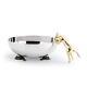 Michael Aram Stainless Steel And Gold Cat & Mouse Dish (7.5l X 4.25w X 2.5h)