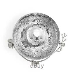 Michael Aram White Orchid Medium 9 Stainless Steel Decorative Bowl $265 MSRP