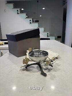 Michael aram butterfly ginkgo bowl Brand New Box Included