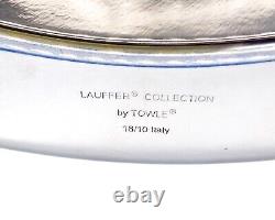 Mid Century Italian Lauffer Collection by Towle Stainless 18/10 Bowl Green Feet