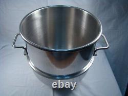 Mixer Bowl for 12 Quart Hobart Mixers, Replaces 295643, Stainless Steel