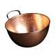 Mixing Bowl 1.5 Qt, 8-inch Diameter 100% Pure Copper, Heavy Gauge, Hand H