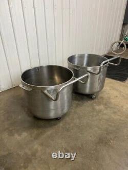 Mixing Bowls / Dump Totes Stainless Steel 2qty