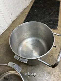 Mixing Bowls / Dump Totes Stainless Steel 2qty