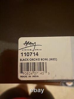 NIP Michael Aram Medium Black Orchid Bowl