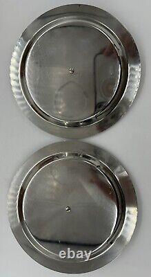 NIRAV Stainless Steel Lids SHINE Copper Dish Serving Bowls Set of 2 RARE