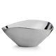 Nambe Butterfly Collection Serving Bowl, Oven Safe, 16-inch, 2.5 Quart Silver